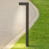 Lampioni Da Giardino-Selezionato da Mazzolaluce Lampione da giardino led 3000k grigio moderno