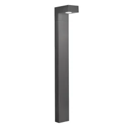 Lampioni Da Giardino-Selezionato da Mazzolaluce Lampione da giardino led 3000k grigio moderno