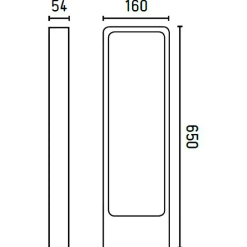 Lampioni Da Giardino-Selezionato da Mazzolaluce Lampione da giardino led 5w 3000k design moderno