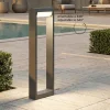 Lampioni Da Giardino-Perenz Illuminazione Lampione da giardino led 12w 3000k orienta moderno antracite perenz