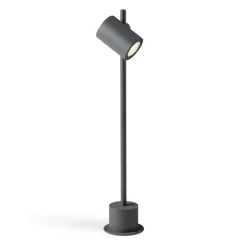 Lampioni Da Giardino-Selezionato da Mazzolaluce Lampione da giardino moderno grafite 13w 4000k orientabile