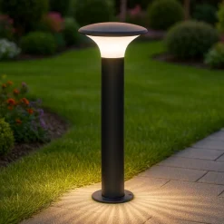 Lampioni Da Giardino-Gea Luce Lampione da giardino moderno antracite
