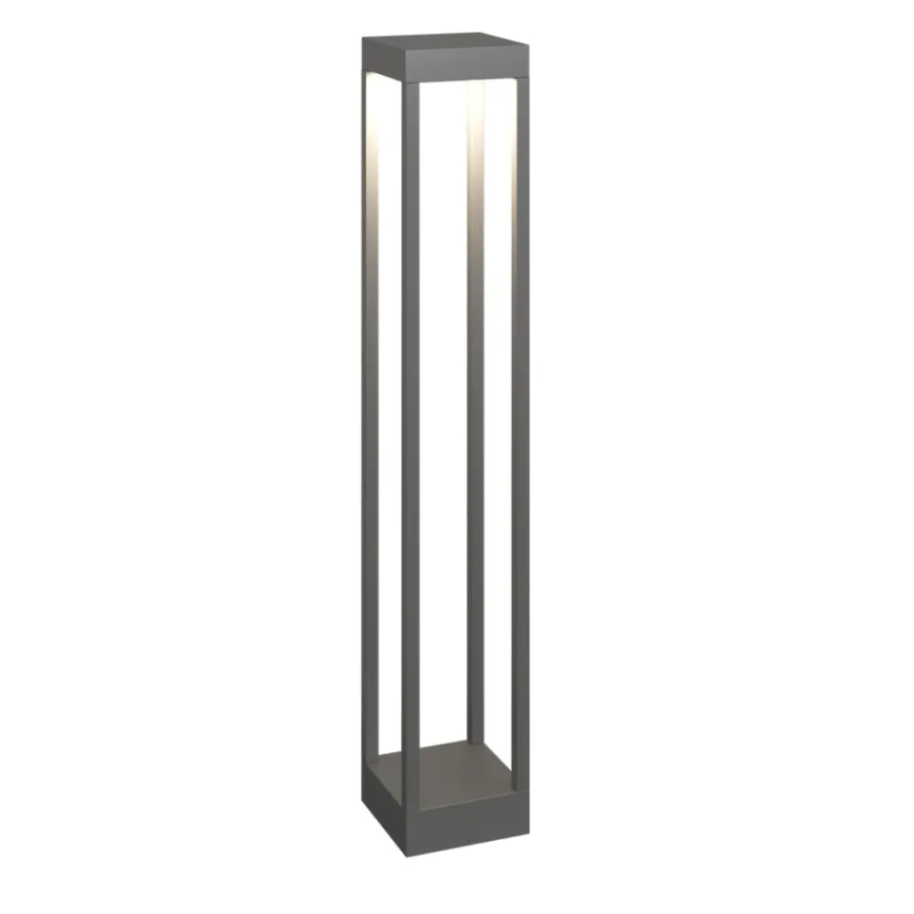 Lampioni Da Giardino-Top Light Lampione da giardino moderno antracite led 10w 3000k monaco