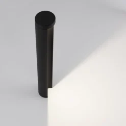 Lampioni Da Giardino-Selezionato da Mazzolaluce Lampione da giardino moderno led 9w 3000k cilindrico nero