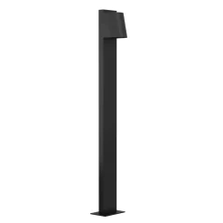 Lampioni Da Giardino-Selezionato da Mazzolaluce Lampione da giardino moderno nero ip54 gu10