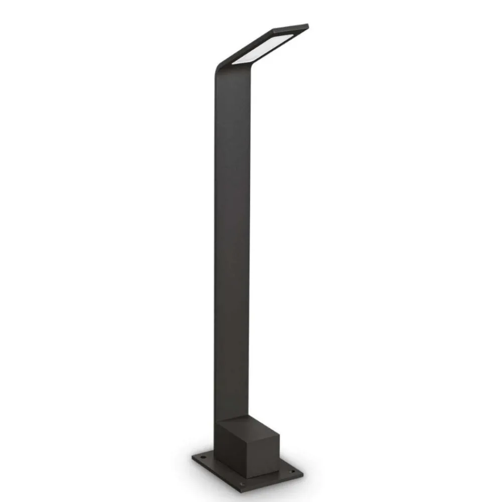 Lampioni Da Giardino-Ideal Lux Lampione da giardino moderno led 4000k agos pt h60 4000k ip54