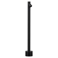 Lampioni Da Giardino-Selezionato da Mazzolaluce Lampione da giardino nero led 4w 3000k moderno cilindrico
