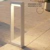 Lampioni Da Giardino-Perenz Illuminazione Lampione da giardino oriente bianco led 12w 3000k