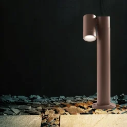 Lampioni Da Giardino-Gea Luce Lampione da giardino paletto luce orientabile moderno