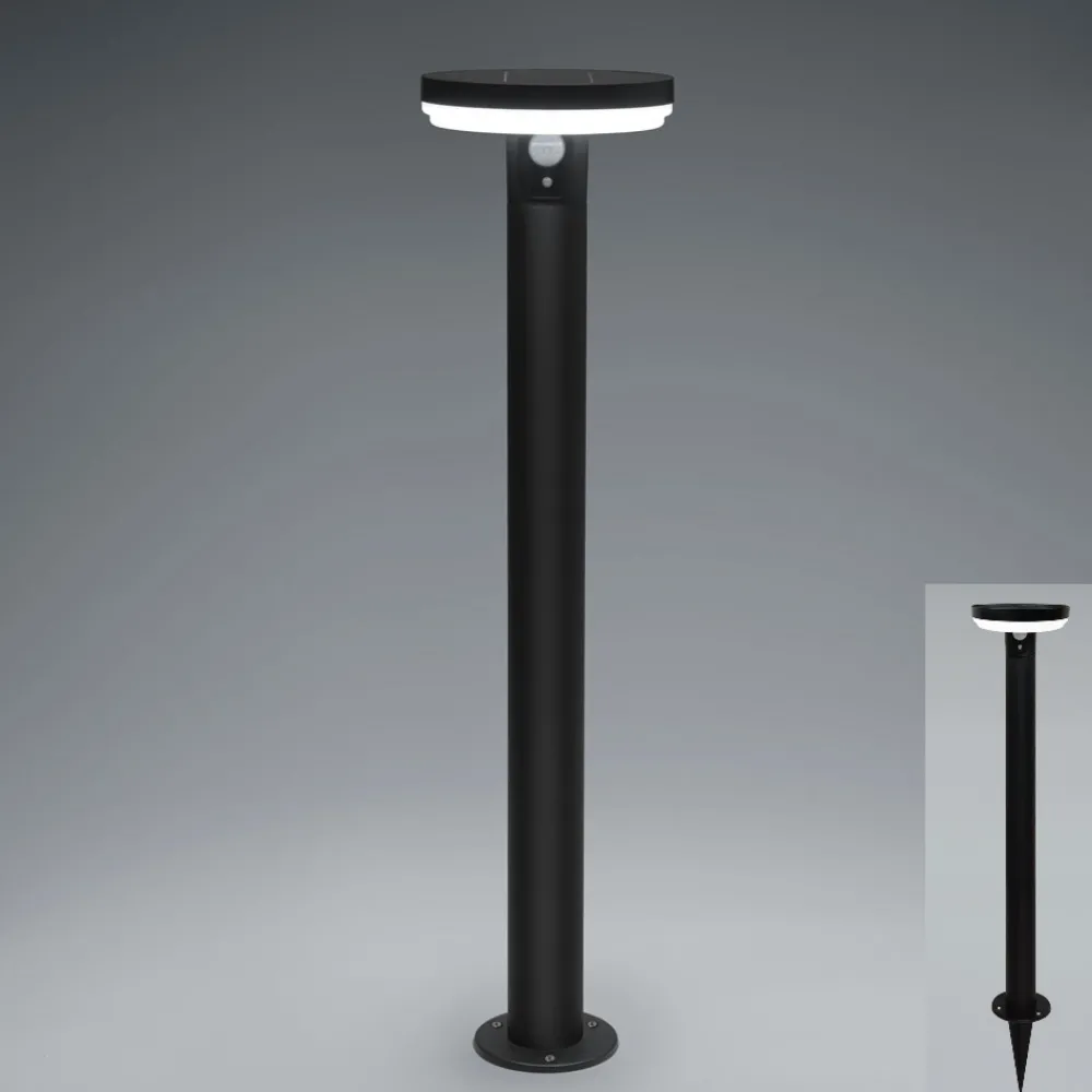 Lampioni Da Giardino-Selezionato da Mazzolaluce Lampione da giardino solare con picchetto led 3,3w 6000k ip44