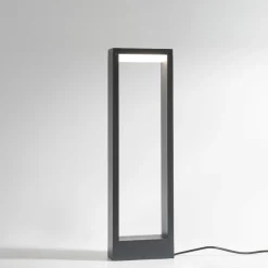 Lampioni Da Giardino-Selezionato da Mazzolaluce Lampione design moderno da giardino grigio led 7w 3000k