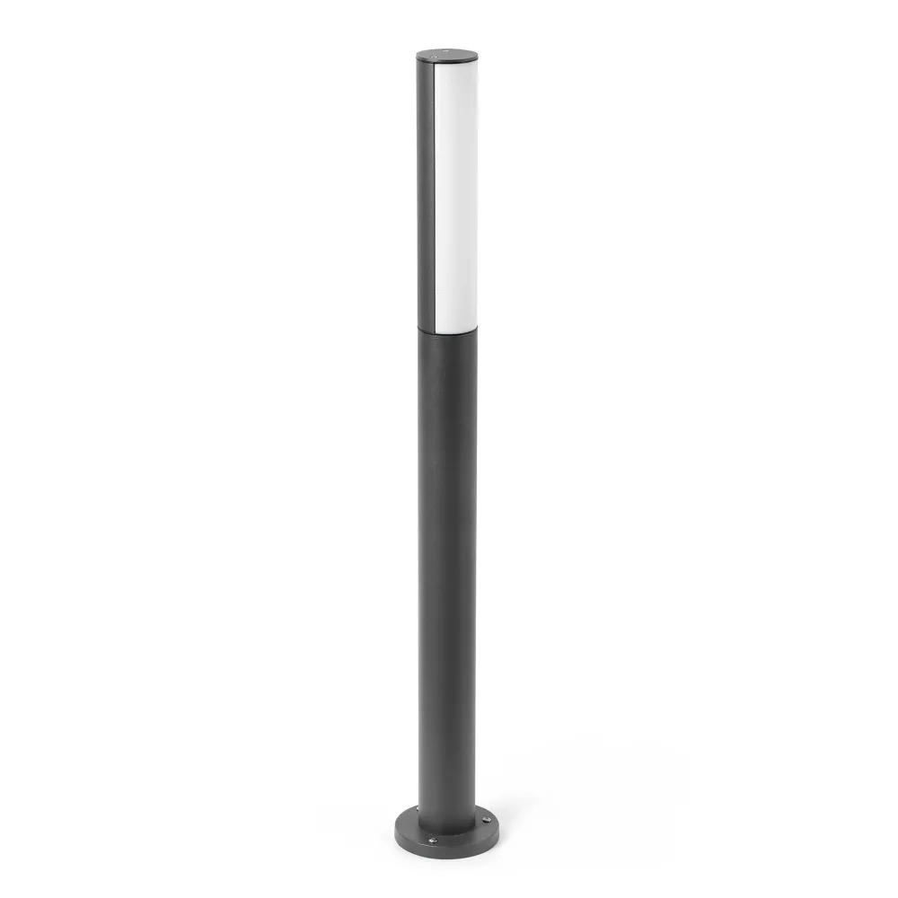 Lampioni Da Giardino-Selezionato da Mazzolaluce Lampione led 8w 4000k da esterno giardino 90cm ip54 design moderno