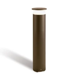 Lampioni Da Giardino-Selezionato da Mazzolaluce Lampione marrone per giardino moderno led 9w 4000k ip65