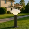 Lampioni Da Giardino-Selezionato da Mazzolaluce Lampione moderno antracite per illuminazione giardino