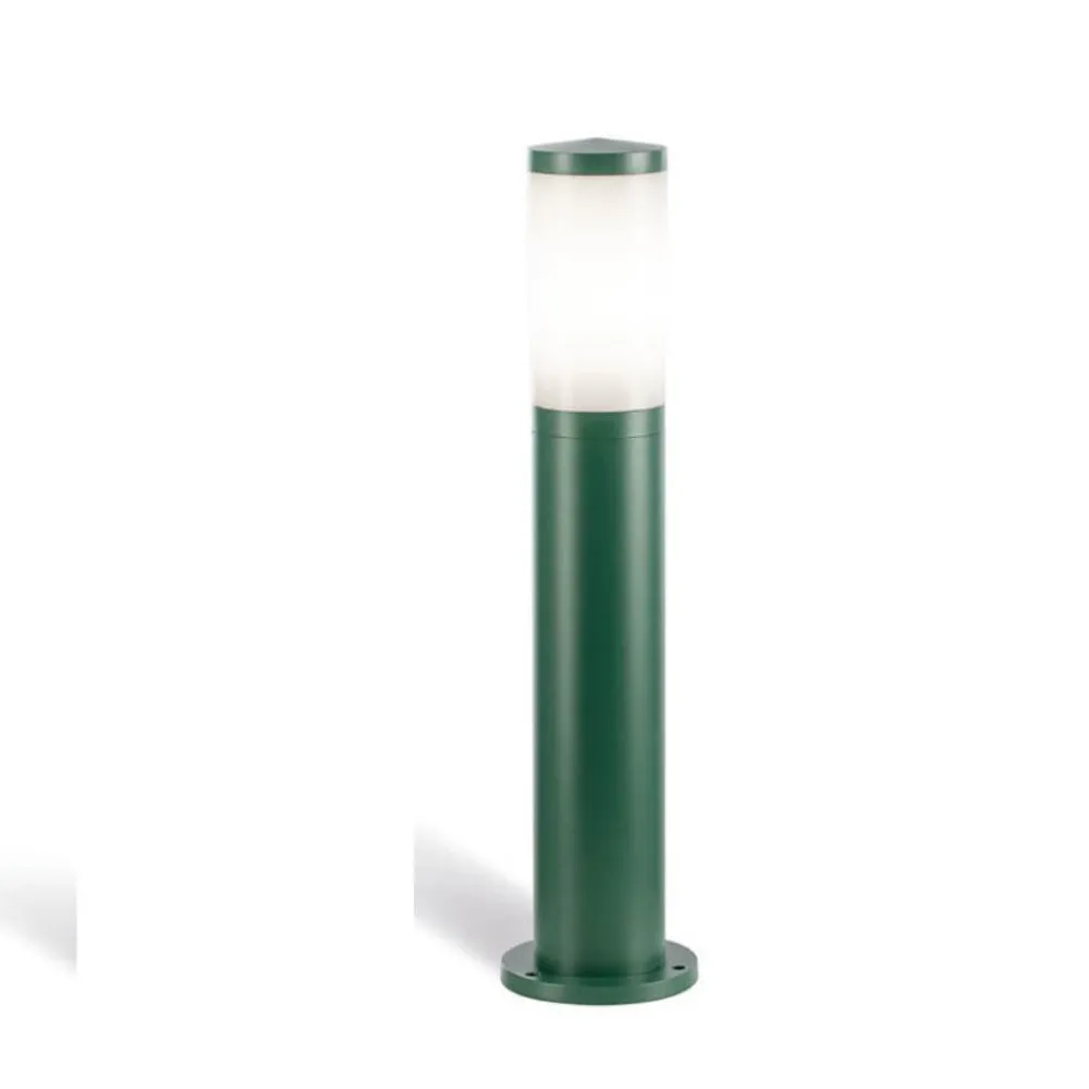 Lampioni Da Giardino-Selezionato da Mazzolaluce Lampione moderno da giardino paletto verde muschio ip65