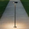 Lampioni Da Giardino-Linea Light Lampione moderno da giardino pistillo nero led ip65