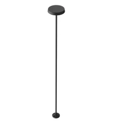 Lampioni Da Giardino-Linea Light Lampione moderno da giardino pistillo nero led ip65