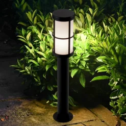 Lampioni Da Giardino-Selezionato da Mazzolaluce Lampione moderno da giardino h65 cm dalla forma tubolare