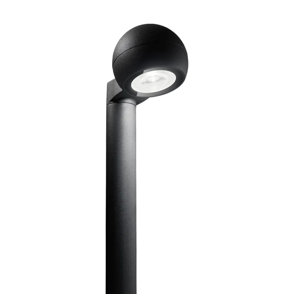 Lampioni Da Giardino-Perenz Illuminazione Lampione per esterno giardino moderno led 12w 4000k grafite ip54 helmet perenz