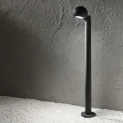Lampioni Da Giardino-Perenz Illuminazione Lampione per esterno giardino moderno led 12w 4000k grafite ip54 helmet perenz