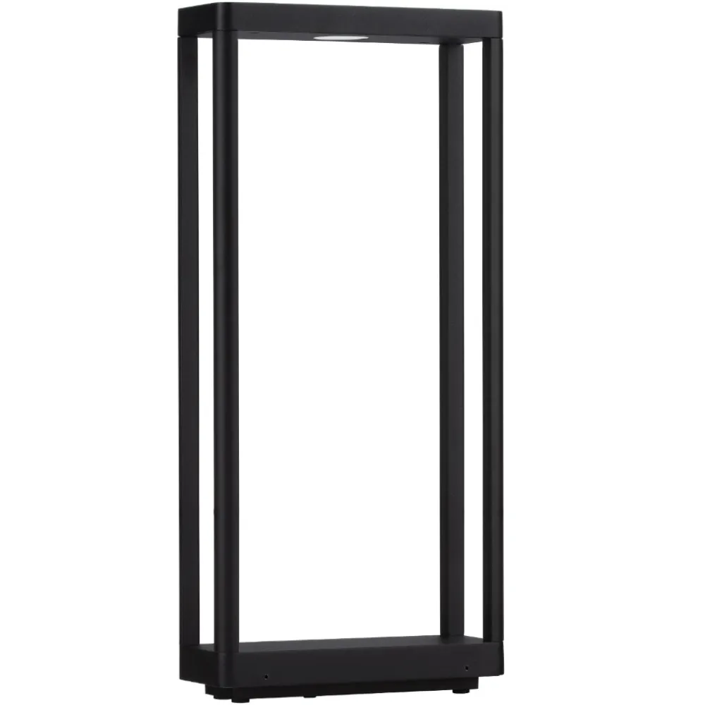 Lampioni Da Giardino-Selezionato da Mazzolaluce Lampione per esterno giardino moderno led 3000k nero