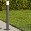Lampioni Da Giardino-Selezionato da Mazzolaluce Lampione per esterno giardino nero moderno 100cm ip54