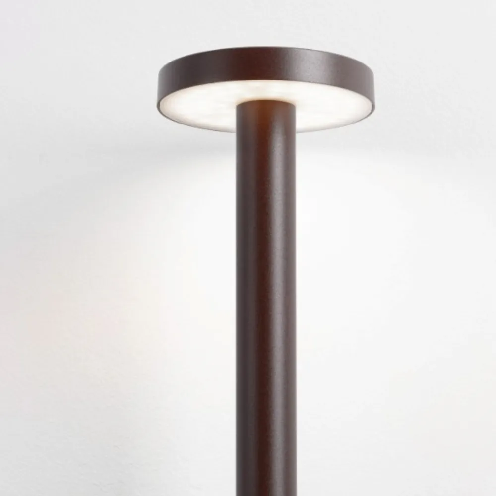 Lampioni Da Giardino-Selezionato da Mazzolaluce Lampione per giardini moderni led 5w 3000k corten