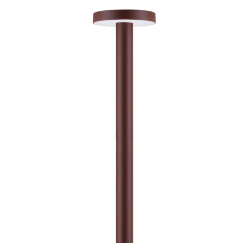 Lampioni Da Giardino-Selezionato da Mazzolaluce Lampione per giardini moderni led 5w 3000k corten