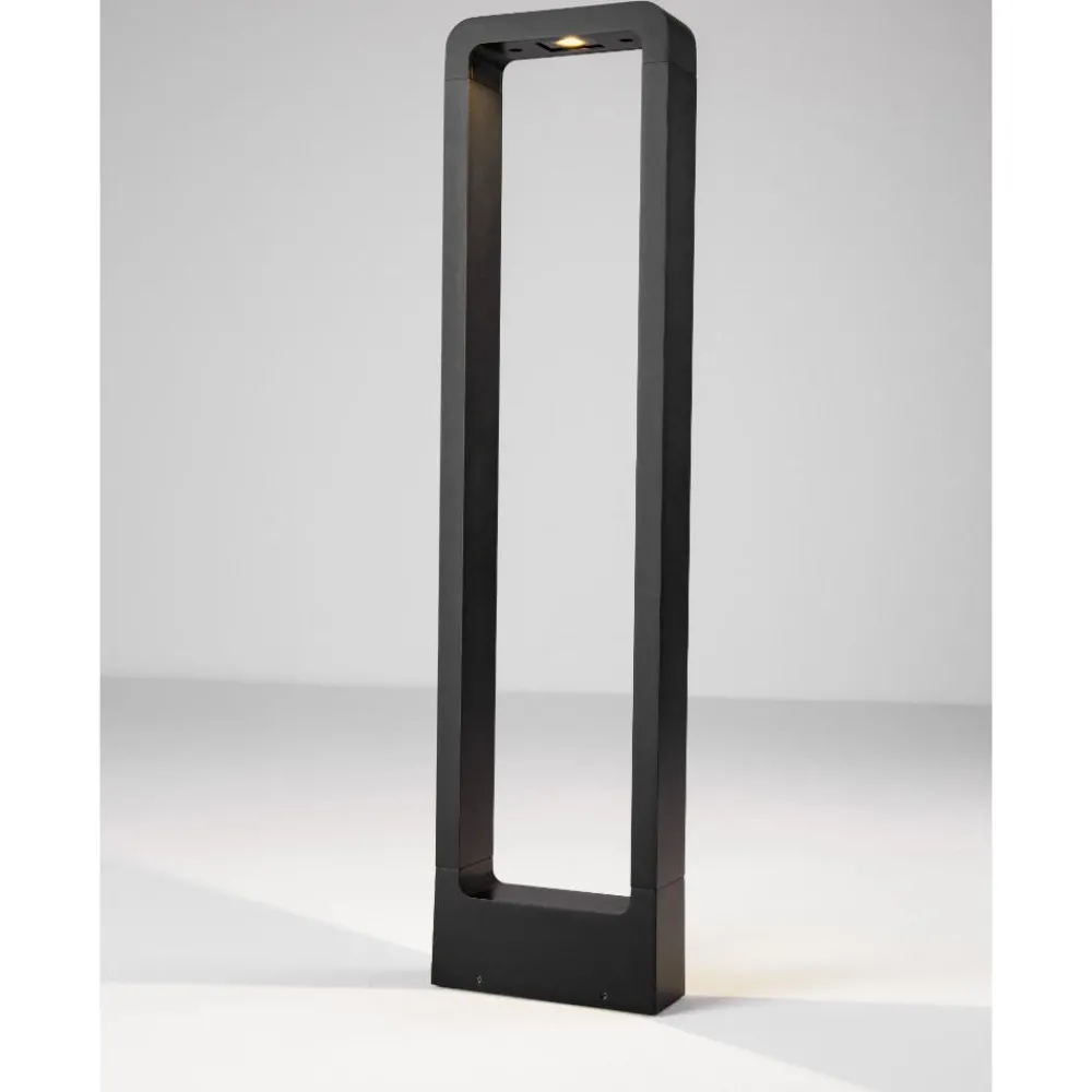 Lampioni Da Giardino-Selezionato da Mazzolaluce Lampione protezione anti salsedine moderno per esterni led 3000k