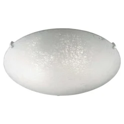 Plafoniere Moderne-Ideal Lux Lana pl2 plafoniera in vetro 30 cm