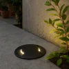 Faretti Da Esterno-Ideal Lux Landing faretto per esterno da incasso nero
