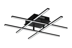 Plafoniere Moderne-Eglo Lasana plafoniera per camera da letto moderna led 21w 3000k
