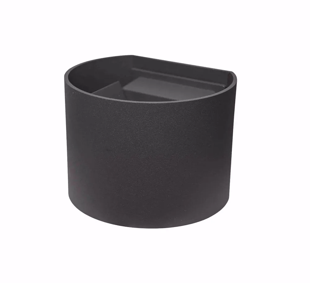 Applique Da Esterno-Life Electronics Life applique ip54 da esterno grigio antracite 7w 4000k