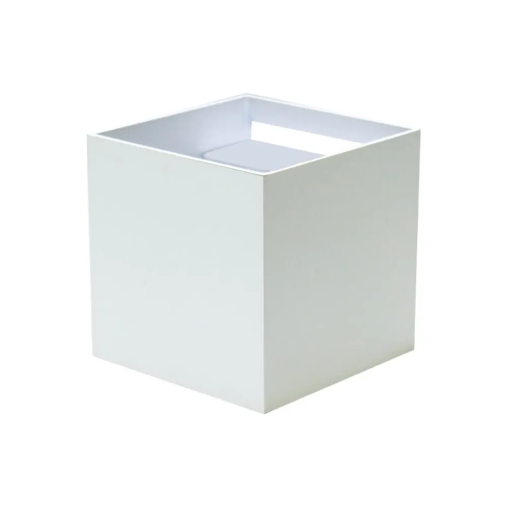 Applique Da Esterno-Life Electronics Life applique led 20w 3000k 4000k 5000k cubo bianco per esterno
