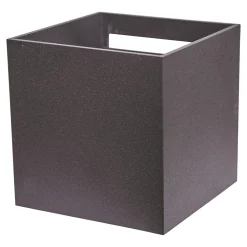 Applique Da Esterno-Life Electronics Life applique per esterno cubo led 12w tricolor grigio antracite ip65