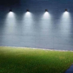 Applique Da Esterno-Life Electronics Life applique solare da esterno crepuscolare led 5w 3000k