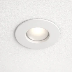Faretti Da Incasso-Life Electronics Life faretto da incasso per bagno doccia rotondo bianco