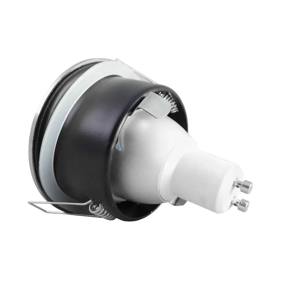 Faretti Da Incasso-Life Electronics Life faretto da incasso per bagno doccia rotondo bianco
