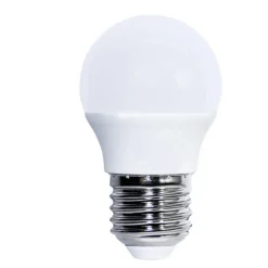 Lampadine Led-Life Electronics Life lampadina e27 led 4.5w 3000k 470lm mini sfera bianca