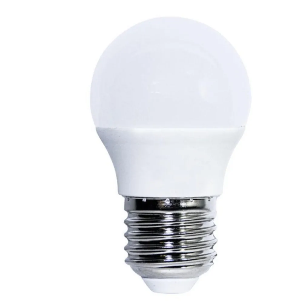 Lampadine Led-Life Electronics Life lampadina e27 led 4.5w 3000k 470lm mini sfera bianca