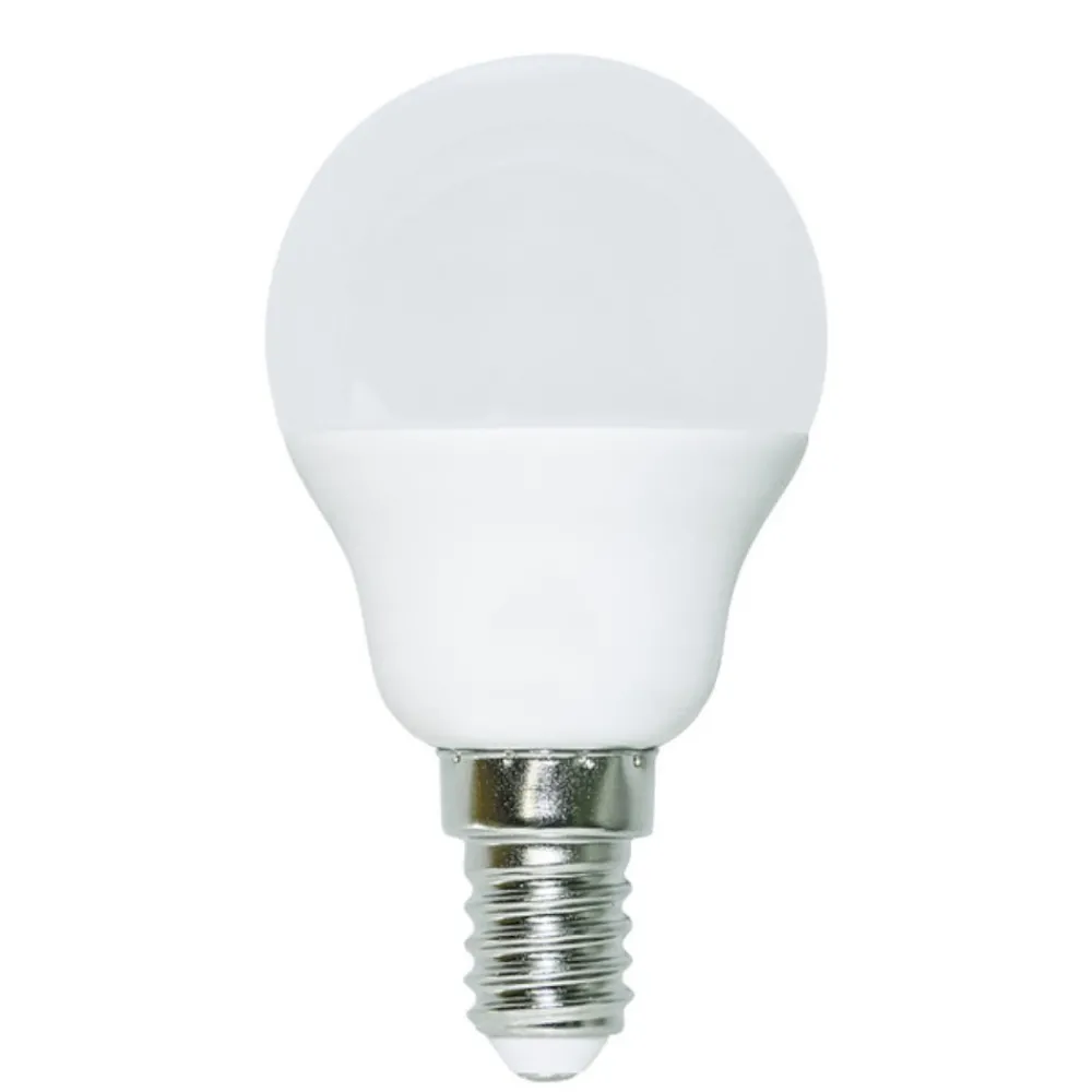 Lampadine Led-Life Electronics Life lampadina led e14 6w 3000k 490lm minisfera ottica 270