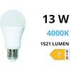 Lampadine Led-Life Electronics Life lampadina led goccia e27 13w 4000k 1521lm ottica 290 39.920315n40