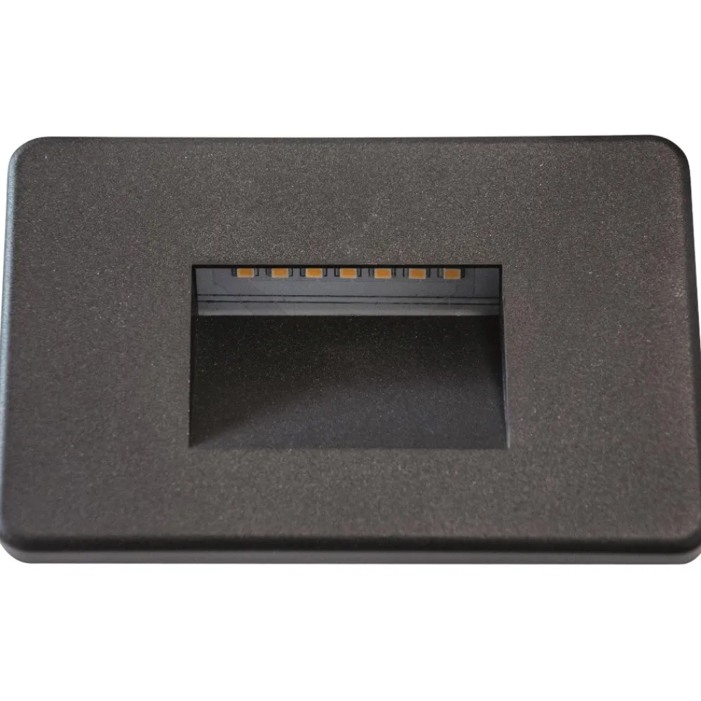 Segnapasso Led-Life Electronics Life segnapasso da incasso nero per esterno led 2w 4000k ip65 fp