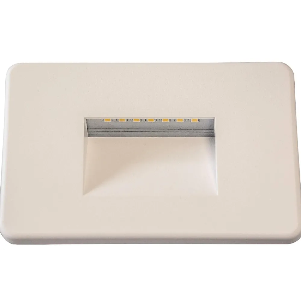 Segnapasso Led-Life Electronics Life segnapasso led bianco da incasso per esterno 2w 4000k ip65 fp