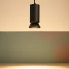 Lampade A Sospensione-Ondaluce Lilium lampada a sospensione nero gu10 per tavolo da pranzo