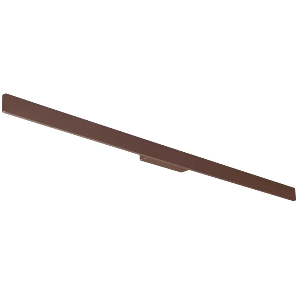 Applique Da Esterno-Ideal Lux Linea ap d144 applique da esterno led 3000k marrone