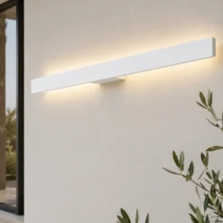Applique Da Esterno-Ideal Lux Linea ap d144 applique da esterno led 23w 3000k bianco