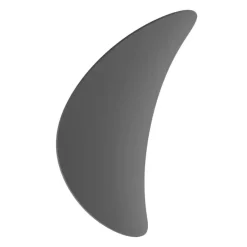 Applique Da Esterno-Linea Light alba applique da esterno grigia design ondulato led ip65