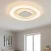 Plafoniere Moderne-Linea Light antigua s plafoniera led 19w 3000k da cucina 40cm