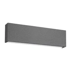 Applique Da Parete-Linea Light applique box w1 cemento led 14w 3000k mono emissione